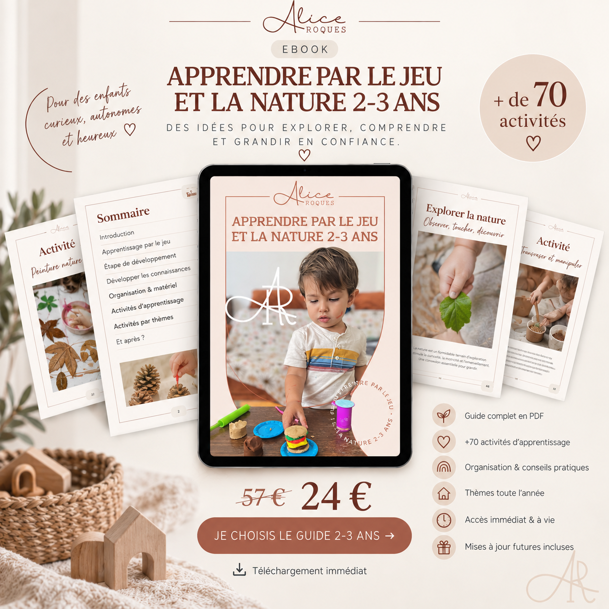 Couverture — Apprendre en jouant